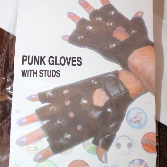 80s Men's 6 Pc Accesories For Costume - Picture 7 of 14